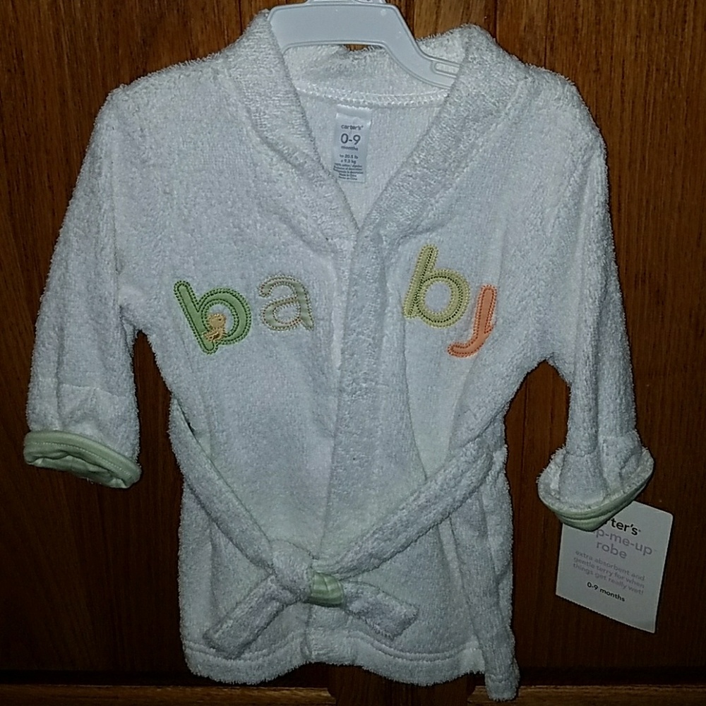 Unisex baby robe
